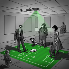 Interaktivní podlaha